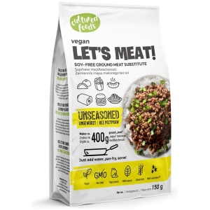 ZAMIENNIK MIĘSA MIELONEGO BEZ PRZYPRAW BEZGLUTENOWY 150 g - CULTURED FOODS