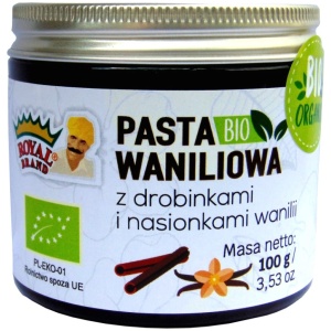 PASTA WANILIOWA BIO 100 g - ROYAL BRAND