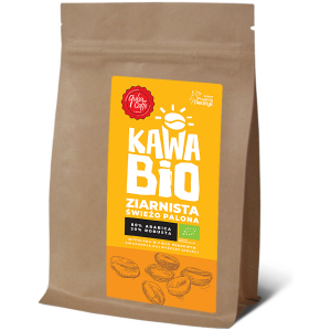 KAWA ZIARNISTA ARABICA/ROBUSTA BIO 250 g - QUBA CAFFE