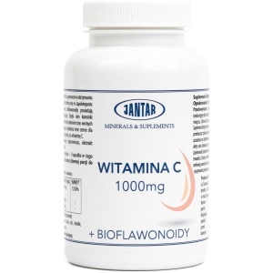 WITAMINA C (1000 mg) 90 KAPSUŁEK - JANTAR