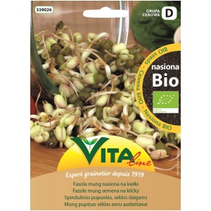 NASIONA FASOLI MUNG BIO NA KIEŁKI 30 g - VITA LINE (04154CIN0AS)