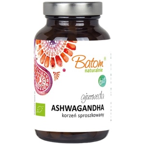 ASHWAGANDHA BIO (495 mg) 250 TABLETEK - BATOM (AJURWEDA)