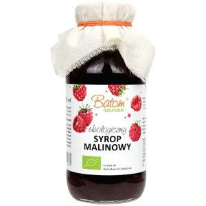 SYROP MALINOWY BIO 330 ml - BATOM
