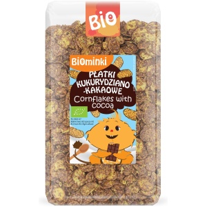 PŁATKI KUKURYDZIANO-KAKAOWE BIO 300 g - BIOMINKI
