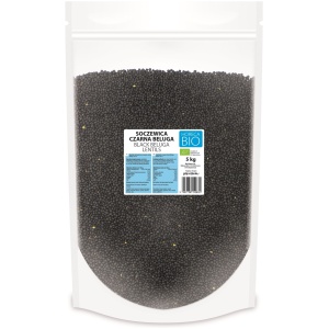 SOCZEWICA CZARNA BELUGA BIO 5 kg - HORECA