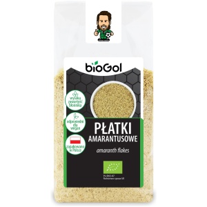 PŁATKI AMARANTUSOWE BIO 300 g - BIOGOL