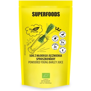 SOK Z MŁODEGO JĘCZMIENIA SPROSZKOWANY BIO 150 g - BIO PLANET