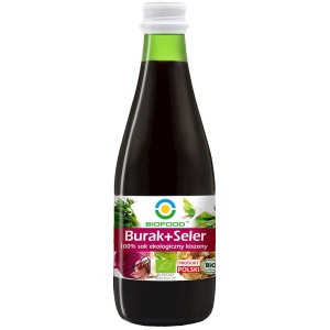 SOK Z BURAKÓW I SELERÓW KISZONYCH NFC BEZGLUTENOWY BIO 300 ml - BIO FOOD