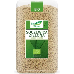 SOCZEWICA ZIELONA BIO 1 kg - BIO PLANET