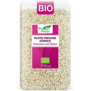 PŁATKI OWSIANE GÓRSKIE BIO 600 g - BIO PLANET