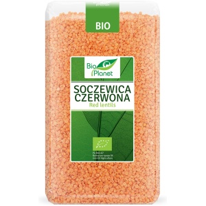 SOCZEWICA CZERWONA BIO 1 kg - BIO PLANET