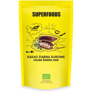 KAKAO ZIARNA SUROWE BIO 200 g - BIO PLANET