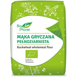 MĄKA GRYCZANA PEŁNOZIARNISTA BIO 1 kg - BIO PLANET