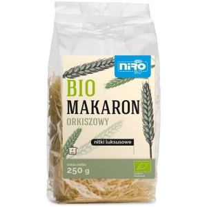 MAKARON (ORKISZOWY) NITKI LUKSUSOWE BIO 250 g - NIRO