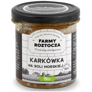 KARKÓWKA NA SOLI MORSKIEJ BIO 250 g (SŁOIK) - FARMY ROZTOCZA