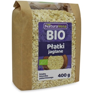 PŁATKI JAGLANE BIO 400 g - NATURAVENA