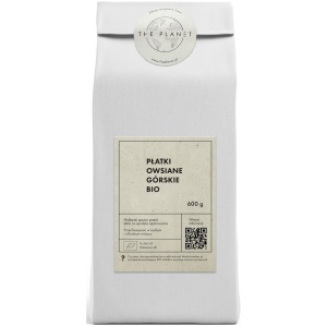 PŁATKI OWSIANE GÓRSKIE BIO 600 g - THE PLANET