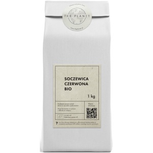 SOCZEWICA CZERWONA BIO 1 kg - THE PLANET