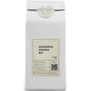 SOCZEWICA ZIELONA BIO 1 kg - THE PLANET