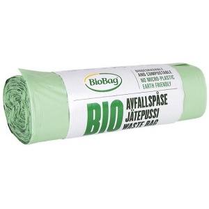 WORKI NA ODPADY BIO I ZMIESZANE 35 L 20 szt. (KOMPOSTOWALNE I BIODEGRADOWALNE)  - BIOBAG