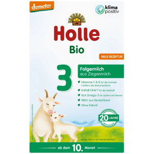 MLEKO KOZIE 3 NASTĘPNE DLA NIEMOWLĄT PO 6 MIESIĄCU BIO 400 g - HOLLE