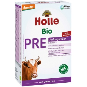 MLEKO KROWIE PRE POCZĄTKOWE DLA NIEMOWLĄT PO 6 MIESIĄCU BIO 400 g - HOLLE