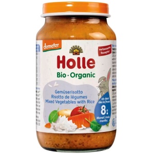 WARZYWA Z RYŻEM OD 8 MIESIĄCA DEMETER BIO 220 g (SŁOIK) - HOLLE