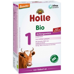 MLEKO KROWIE 1 NASTĘPNE DLA NIEMOWLĄT PO 6 MIESIĄCU BIO 400 g - HOLLE