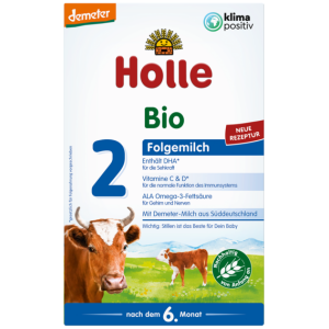 MLEKO NASTĘPNE KROWIE 2 DLA NIEMOWLĄT PO 6 MIESIĄCU DEMETER BIO 600 g - HOLLE