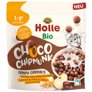 KULKI ZBOŻOWE KAKAOWA WIEWIÓRKA BEZ DODATKU CUKRÓW OD 1 ROKU FAIR TRADE BIO 125 g - HOLLE