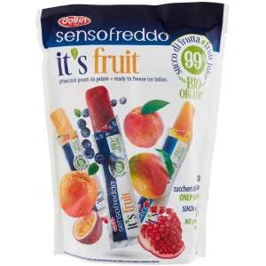 LODY OWOCOWE DO ZAMROŻENIA BIO (10 x 40 ml) 400 ml - SENSOFREDDO (DOLFIN)