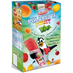 LODY WODNE DO ZAMROŻENIA BIO (10 x 40 ml) 400 ml - POLARETTI FRUIT (DOLFIN)