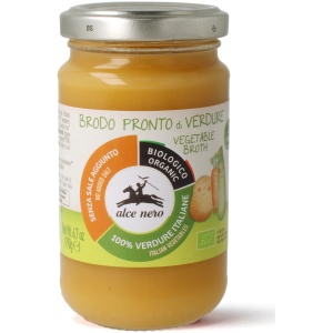 BULION WARZYWNY BEZ DODATKU CUKRU BEZGLUTENOWY OD 4 MIESIĄCA BIO 190 g - ALCE NERO