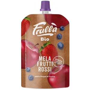 PRZECIER OWOCOWY JABŁKO - CZERWONE OWOCE BEZ DODATKU CUKRÓW BIO 100 g - NATURA NUOVA