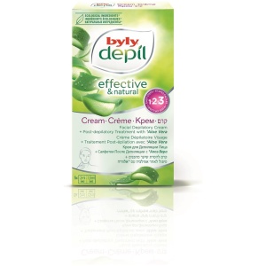 KREM DO DEPILACJI TWARZY ALOE VERA W SASZETKACH - BYLY