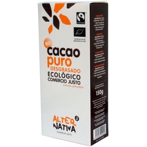 KAKAO W PROSZKU FAIR TRADE BEZGLUTENOWE BIO 150 g - ALTERNATIVA