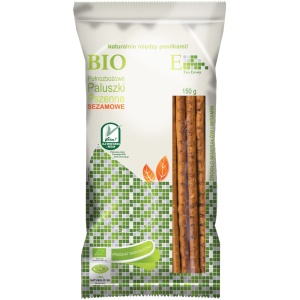 PALUSZKI PEŁNOZIARNISTE Z SEZAMEM BIO 150 g - ENVOY