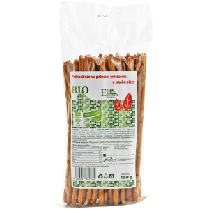 PALUSZKI ORKISZOWE PEŁNOZIARNISTE O SMAKU PIZZY BIO 150 g - ENVOY