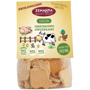 CIASTKA ORKISZOWE ZWIERZAKI BIO 100 g - ZEMANKA