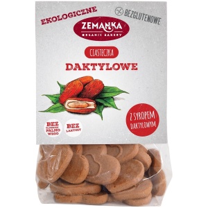 CIASTKA DAKTYLOWE BEZGLUTENOWE BIO 100 g - ZEMANKA