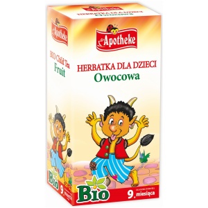 HERBATKA DLA DZIECI - OWOCOWA PO 9 MIESIĄCU BIO (20 x 2 g) 40 g - APOTHEKE