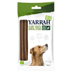 (DLA PSA) PRZYSMAK DENTYSTYCZNY - PAŁECZKI ROŚLINNE BIO (7 szt.) 180 g - YARRAH