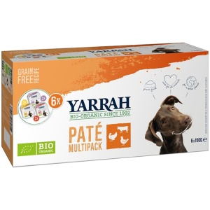 (DLA PSA) MULTIPACK PASZTET BIO (6 x 150 g) 900 g - YARRAH