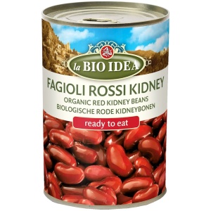 FASOLKA CZERWONA KIDNEY W ZALEWIE BIO 400 g (240 g) - LA BIO IDEA