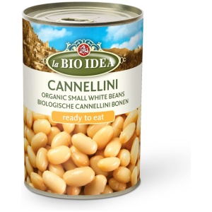 FASOLA BIAŁA DROBNA W ZALEWIE BIO 400 g (240 g) - LA BIO IDEA