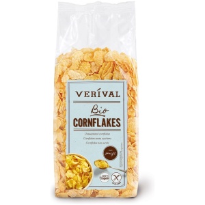 PŁATKI KUKURYDZIANE BEZ DODATKU CUKRÓW BEZGLUTENOWE BIO 250 g - VERIVAL