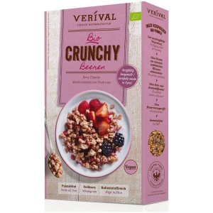 CRUNCHY Z OWOCAMI LEŚNYMI BIO 375 g - VERIVAL
