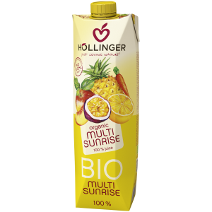 SOK WIELOOWOCOWY Z SOKIEM Z MARCHWI (MULTI SUNRISE) BIO 1 L - HOLLINGER