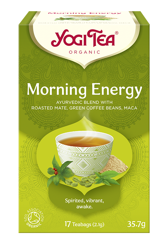 HERBATKA PORANNA ENERGIA (MORNING ENERGY) BIO (17 x 2,1 g) 35,7 g - YOGI TEA