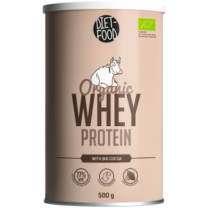 KONCENTRAT BIAŁKA SERWATKOWEGO Z KAKAO BIO 500 g - DIET-FOOD
